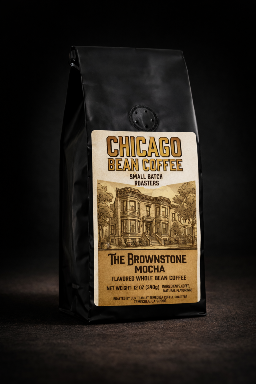 The Brownstone: Mocha Flavored Whole Bean Coffee